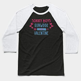 Sorry Boys Gunwook Is My Valentine ZEROBASEONE Baseball T-Shirt
